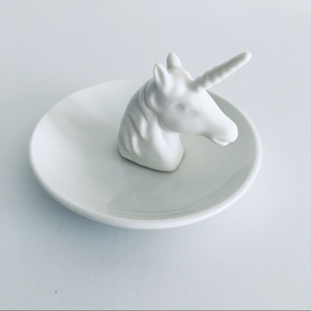 Unicorn Jewelry Trinket Tray